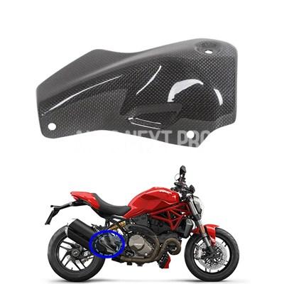 並行輸入品】バイク 二輪用カーボンマフラー ドゥカティモンスター用
