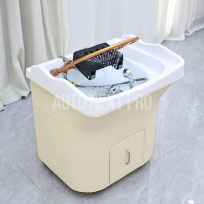 【並行輸入品】新盛暖める上端SPA水循環過程シャンプー洗面器理髪店ヘアウォッシュサロン器機 燻蒸消毒機 取りまかなう付き添い人