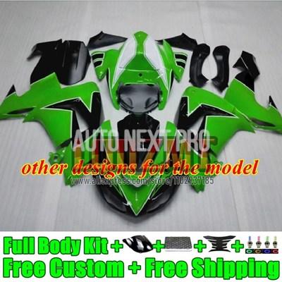 並行輸入品】カワサキ +グリーン ニンジャ ZX-10R ZX 10R 1000 10 R