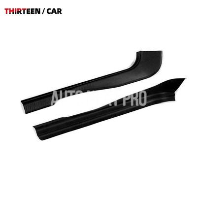 【並行輸入品】 ドライカーボン スカッフプレートカバー ドアシルトリム BMW M2 G87 G42 2シリーズ クーペ 2023-2025年式用_2