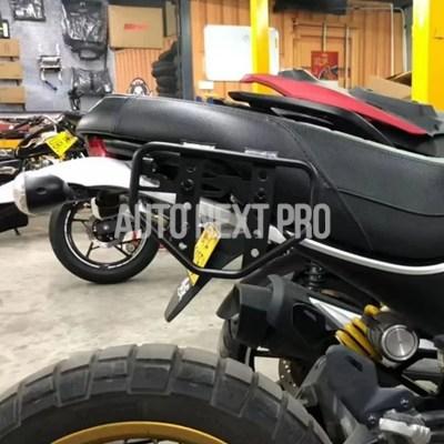 【並行輸入品】ドゥカティ 800 スクランブラーフレームサイドポケットキャリアラックツーリング配置防水バッグドゥカティスクランブラー 800 Scrambler800の画像