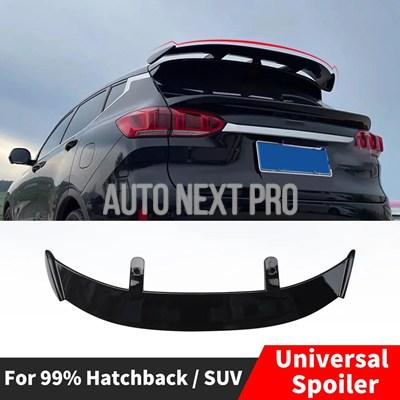 99% ハッチバックSUV車用汎用リアスポイラーウィングテール レーシングルーフトランクリッドスプリッターチューニングアクセサリーボディキットGTスタイルの画像