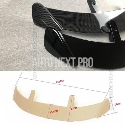 99% ハッチバックSUV車用汎用リアスポイラーウィングテール レーシングルーフトランクリッドスプリッターチューニングアクセサリーボディキットGTスタイルの画像