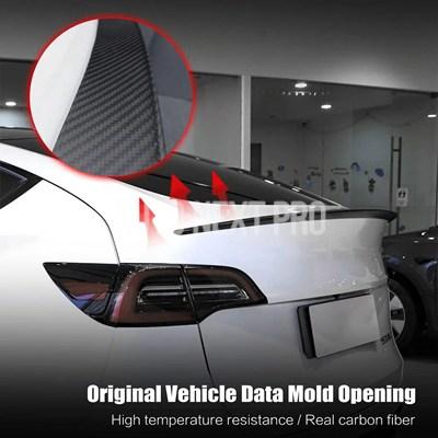 2017-2026 テスラ モデルY ジュニパー モデル3 ハイランド リアスポイラー ウィング ABS リアトランクスポイラー リップ テールウィング リアトランクリッド_12