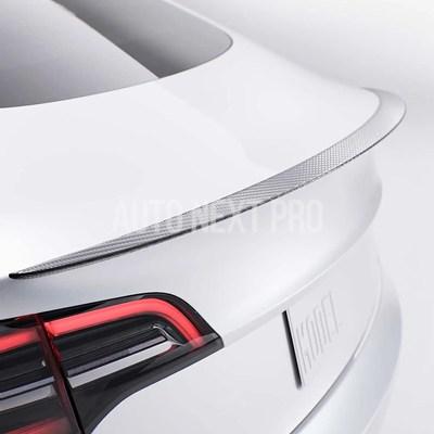2017-2026 テスラ モデルY ジュニパー モデル3 ハイランド リアスポイラー ウィング ABS リアトランクスポイラー リップ テールウィング リアトランクリッド_14