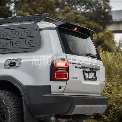 トヨタランドクルーザープラドj250lc250用 オリジナル 拡大スポーツスポイラー ABSリアアクセサリー 車 交換 上部ウィング 2022の画像