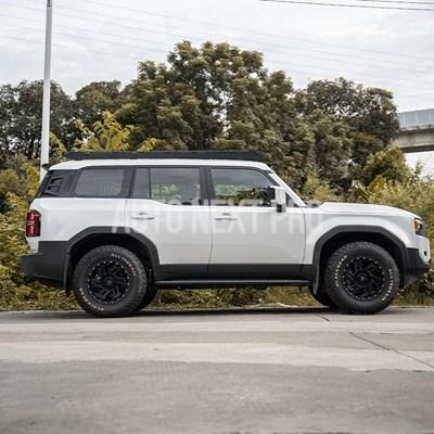 トヨタランドクルーザープラドj250lc250用 オリジナル 拡大スポーツスポイラー ABSリアアクセサリー 車 交換 上部ウィング 2022の画像