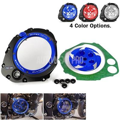 【並行輸入品】スズキgsxs750 gsxs 750 2005-2022用チュアクリアクラッチカバー gsx-s gsx s 750 s750 gsxの画像