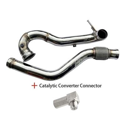 並行輸入品】ベンツ amg a45 cla45 3インチ用 catlessターボダウン