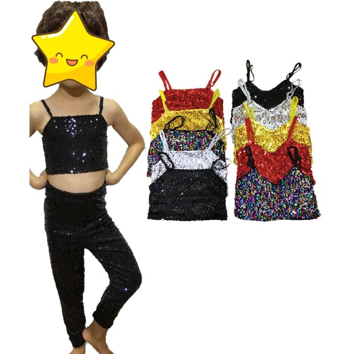 e071 スパンコール衣装 キャミソール【5色・6サイズ】 チューブ