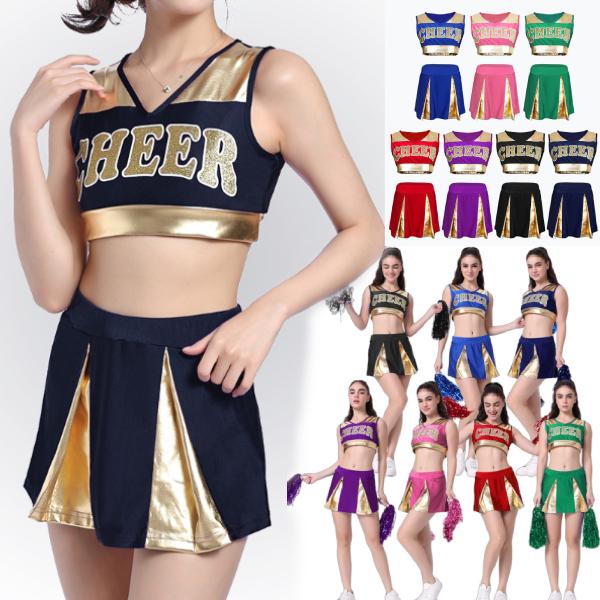 チアダンス キッズ レディース ダンス衣装 女の子 応援団トップス