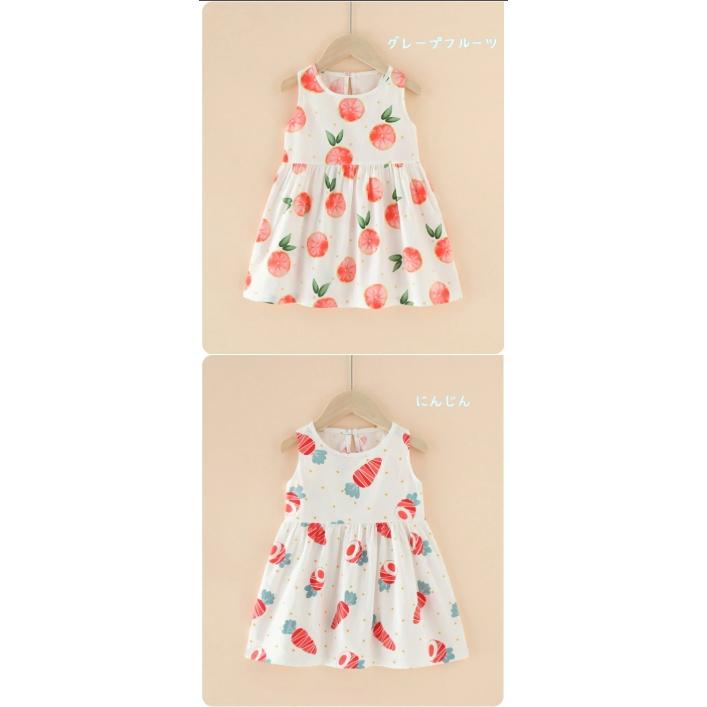 z0053 ノースリーブ ワンピース 花柄 ワンピース 子供服 キッズ服