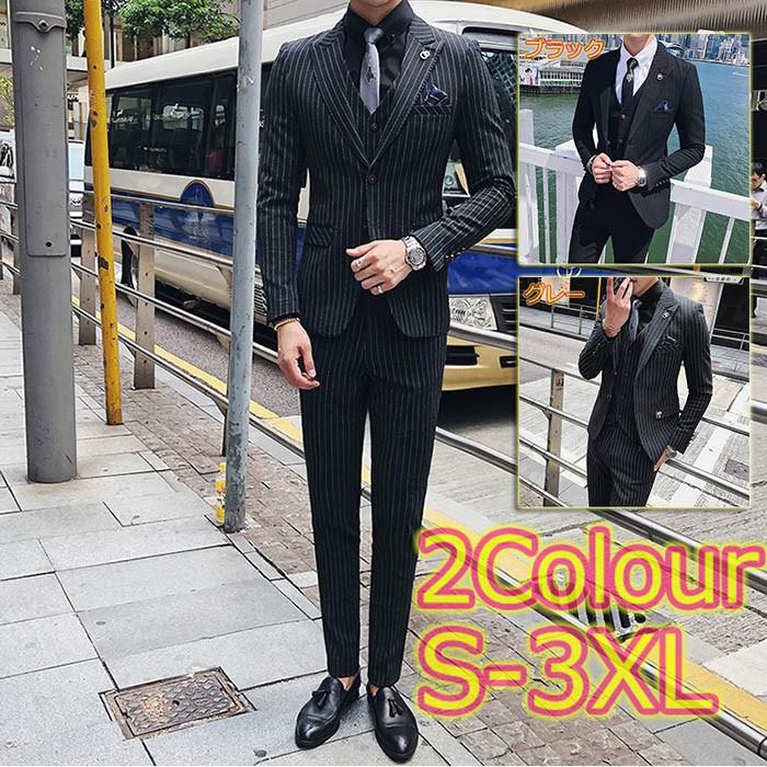 流行に スーツ3点セット披露宴紳士服3ピーススーツスリーピーススーツ ビジネススーツ 通勤スリムメンズ スーツ 結婚式 入学式 卒業式面接 保存版 Mahy Almahy Ae