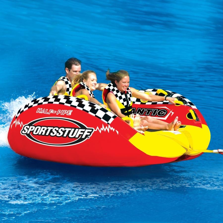 SPORTSSTUFF ハーフパイプフランティック HALF PIPE FRANTIC 3人乗り トーイングチューブ/ウォータートーイ/バナナボート/スポーツスタッフ 53-2160