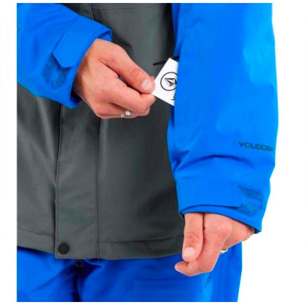 【23-24】VOLCOM L GORE-TEX JACKET ELECTRIC BLUE ボルコム スノーボードウェア メンズ ジャケット Mサイズ | VOLCOM | 04