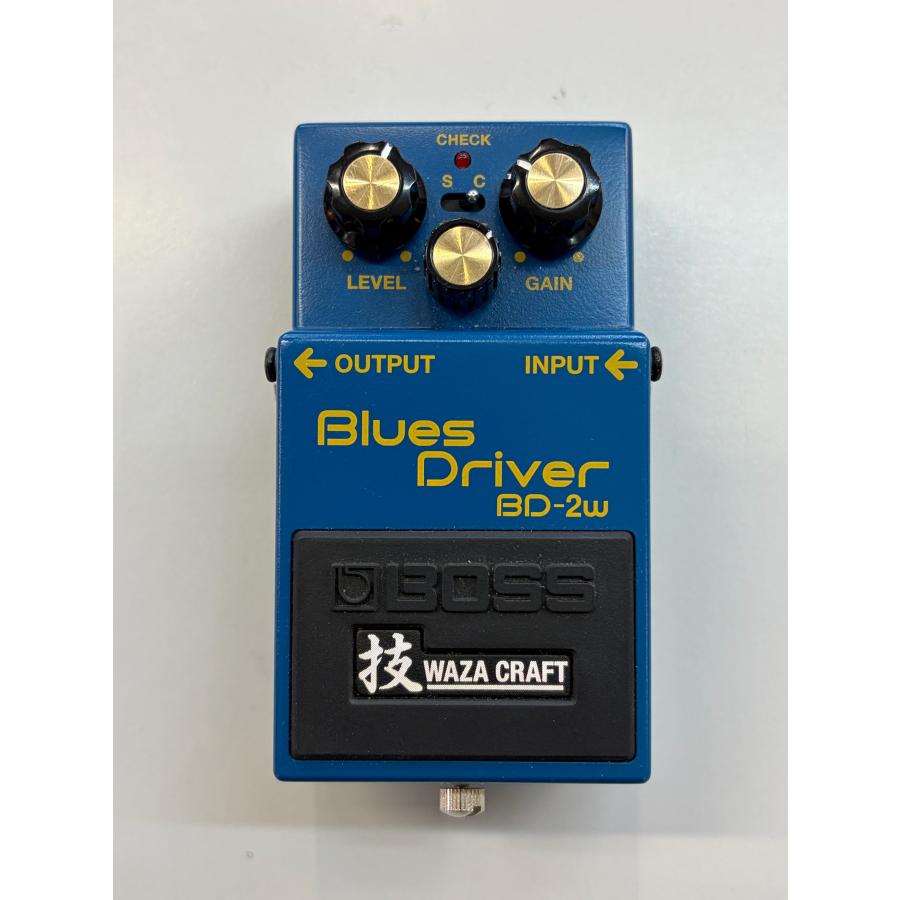 BOSS Blues D BD-2w waza 技　新品未使用 技 【中古品】BOSS ボス BD-2w Blues Driver WAZA CRAFT ブルース