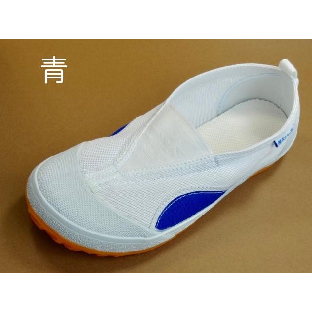 上履き 教育シューズ A エース MR2 青 ブルー ライトブルー 水色 白