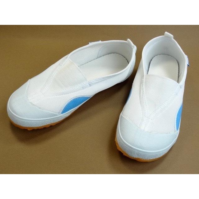 上履き 教育シューズ A エース MR2 青 ブルー ライトブルー 水色 白