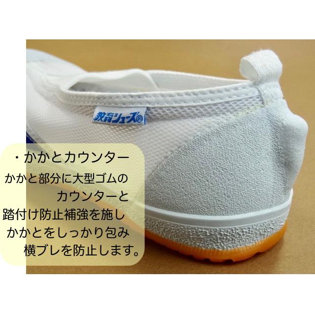 上履き 教育シューズ A エース MR2 青 ブルー ライトブルー 水色 白