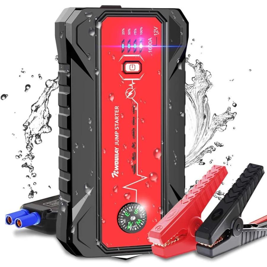 ジャンプスターター エンジンスターター 20000mAh 大容量 1600A ジャンプスターター エンジンスターター 20000mAh 大容量 1600A 【公式