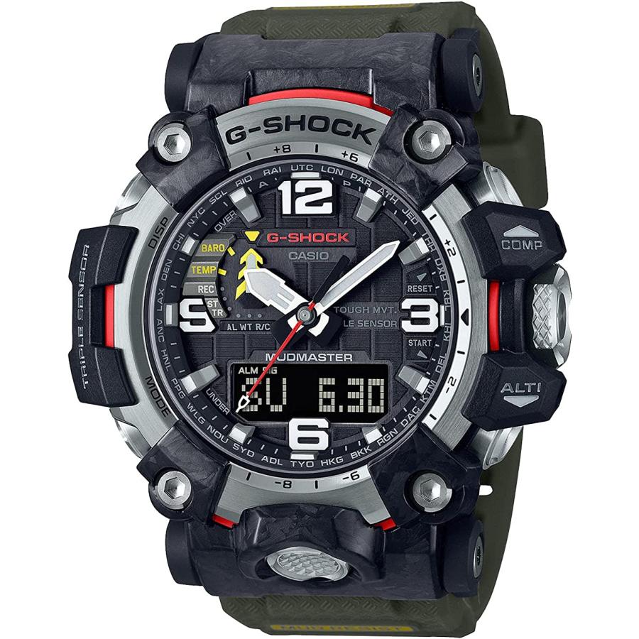 【極美品】G-SHOCK MASTER GWG2000 1A3JFマッドマスター CASIO G-SHOCK GWG-2000-1A3JF マスターオブG マッドマスター（国内