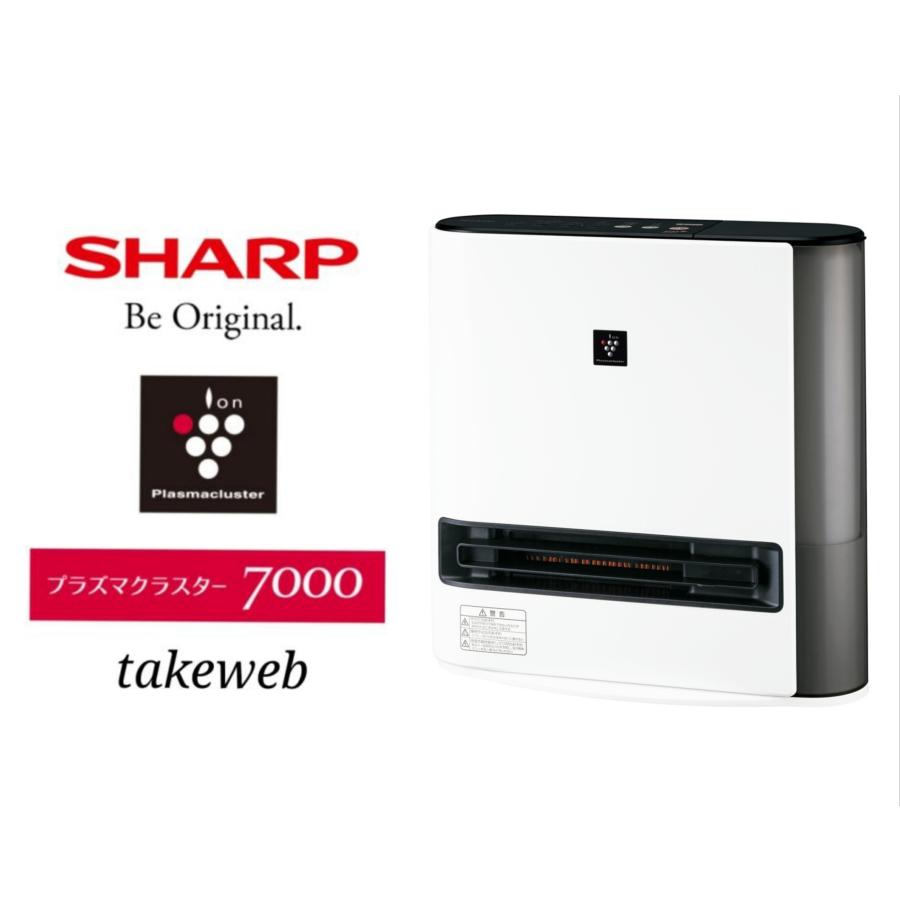 シャープ プラズマクラスター 加湿セラミックファンヒーター HX-SK12-W