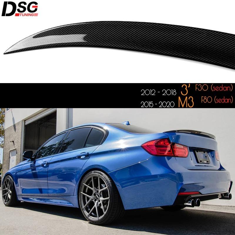 BMW F30 リアルカーボンファイバー リアスポイラー リアル カーボン