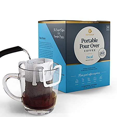 格安 One Fresh Cup Coffee - Single Serve Portable Pour Over Drip Coffee - Decaf 　　好評販売中 その他キッチン、日用品、文具