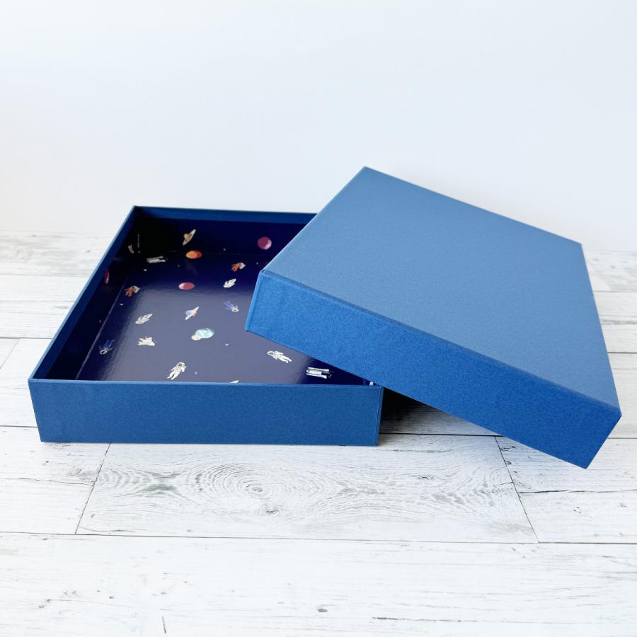 キッズボックス ソリッドカラー お道具箱 紙製 小学校 入学準備 幼稚園