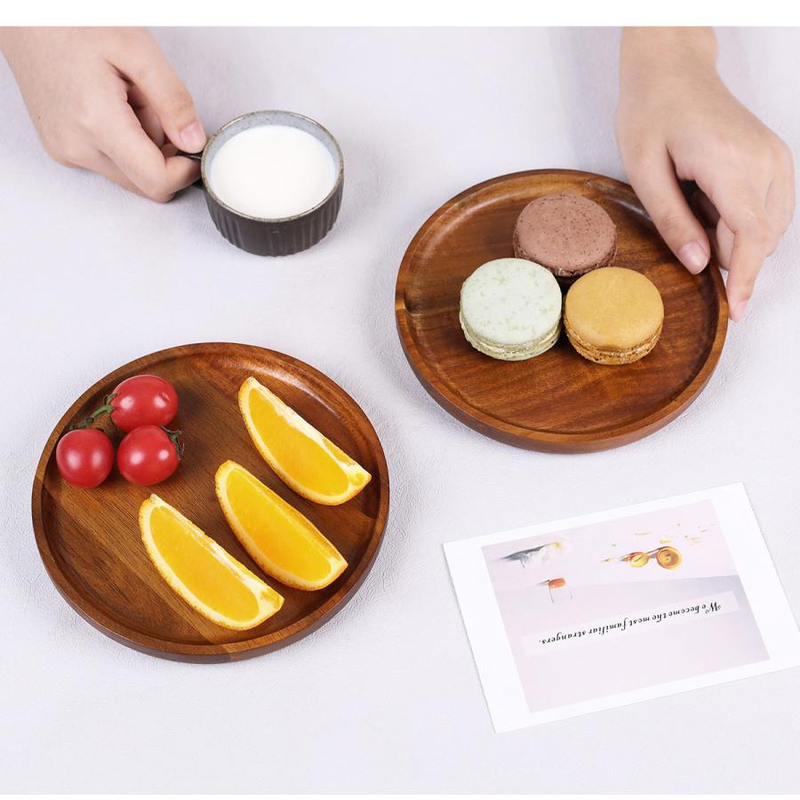KINTA ウッドプレート　2枚セット 木のお皿 ウッドプレート 木製 2枚セット レビュー特典 木皿 お菓子用