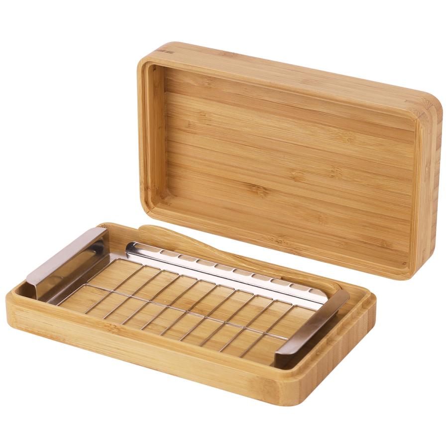  NANTUCKET バターケース バターケース カッター式 200g対応 ナイフ付き 10gカット 20分割 フタ