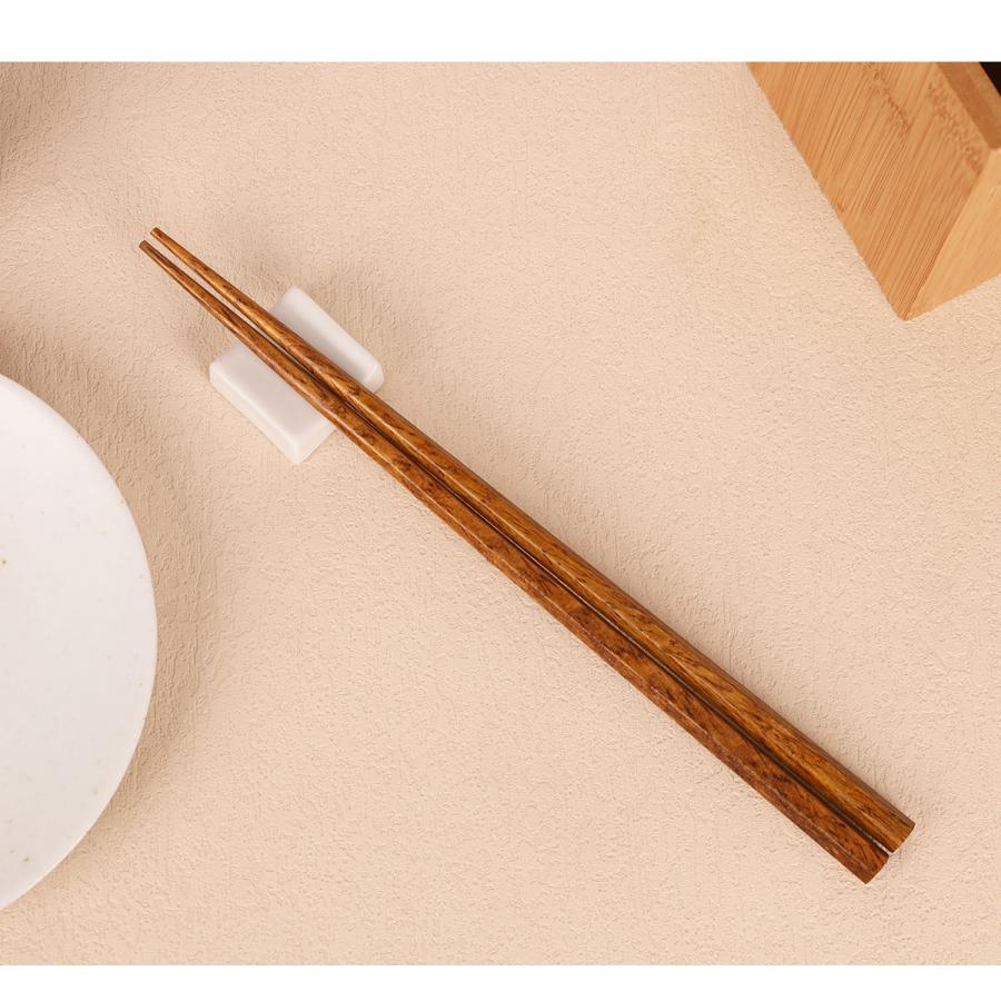 HTB お箸 5膳セット 22.5cm 木製箸 タガヤサン 手作り 六角 箸 滑らない つかみやすい 箸 おしゃれ 北欧 箸 来客用 脱プラ YK-C10 |  | 06