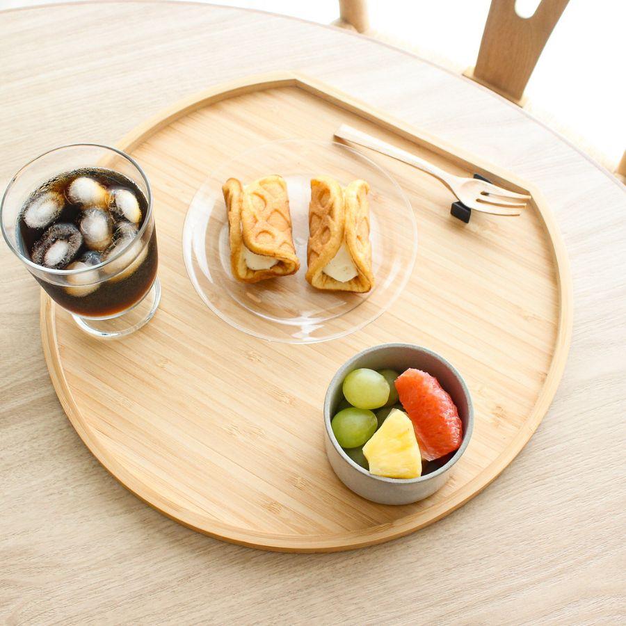 お盆 半月盆 トレー トレイ 竹製 カフェトレー レビュー特典 爆買 食事トレー 和風 洋風 おしゃれ お祝い 正月 縁起物 ギフト YOSHIKI良木工房 YK-OB1 |  | 01