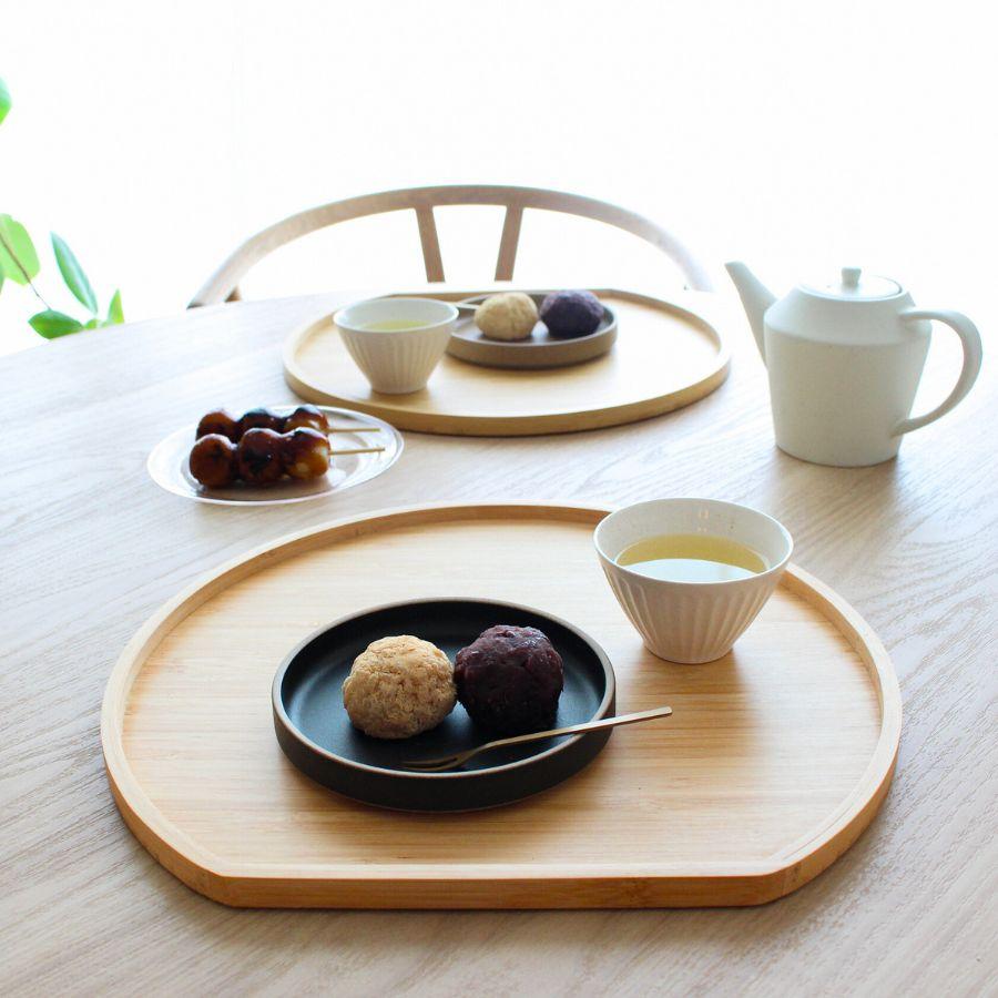 お盆 半月盆 トレー トレイ 竹製 カフェトレー レビュー特典 爆買 食事トレー 和風 洋風 おしゃれ お祝い 正月 縁起物 ギフト YOSHIKI良木工房 YK-OB1 |  | 02