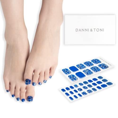 Danni Toni フットジェルネイルシール硬化タイプ ネイルシールジェル足用 春夏 2週間 長持ち無臭 防水 Sgs認定 ブ Takemisa 通販 Yahoo ショッピング