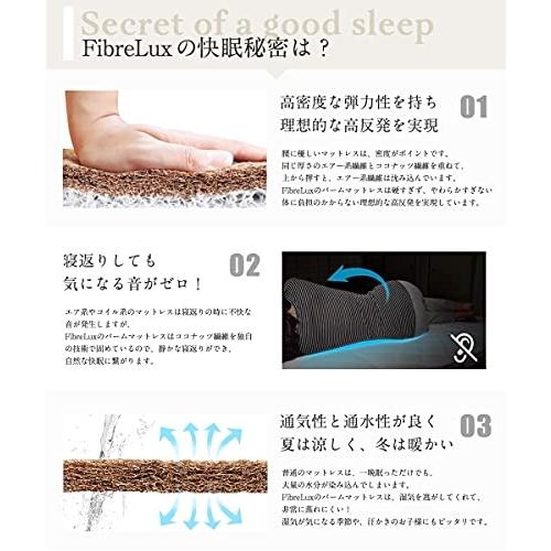 FibreLux マットレス シングル 高反発 三つ折り 3つ折り 厚さ6cm ベッド 折りたたみ 折り畳み 通気性 3つ折り 厚さ6cm FibreLux マットレス シングル 高反発 三つ折り ベッド 折りたたみ 折り畳み 通気性
