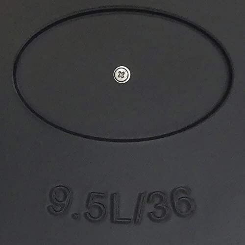 【国産】 kela(ケラ) ココットオーバル 36x29cm 9.5L ブラック Calido 12474 【8877941494】(32205円)