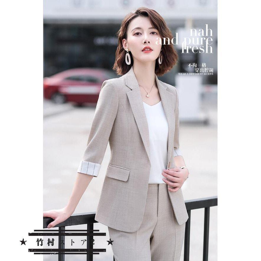 公式 面接 女性 ストレッチ 九分丈 夏 春 テーラード Ol ビジネス リクルート ビジネス パンツスーツ レディース スーツ 大きいサイズ 通勤 小さいサイズ パンツスーツ サイズ Xl Www Sustentec Com Br