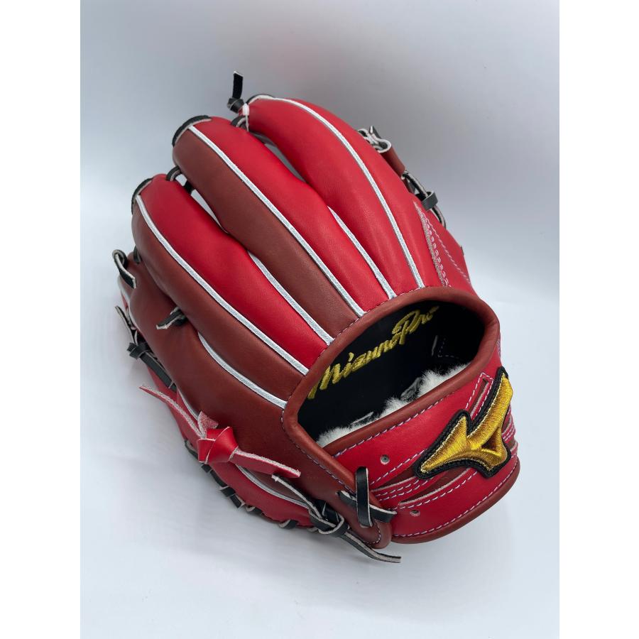 MIZUNO ミズノプロ 坂本モデル グラブ袋付き 軟式グローブ 野球グラブ 内野手 赤 MIZUNO ミズノプロ 坂本モデル グラブ袋付き 軟式グローブ 野球グラブ 内野手 赤