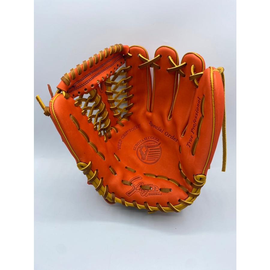 久保田スラッガー D1 京田陽太選手モデル 野球軟式グローブ 内 久保田スラッガー D1 京田陽太選手モデル 野球軟式グローブ 内
