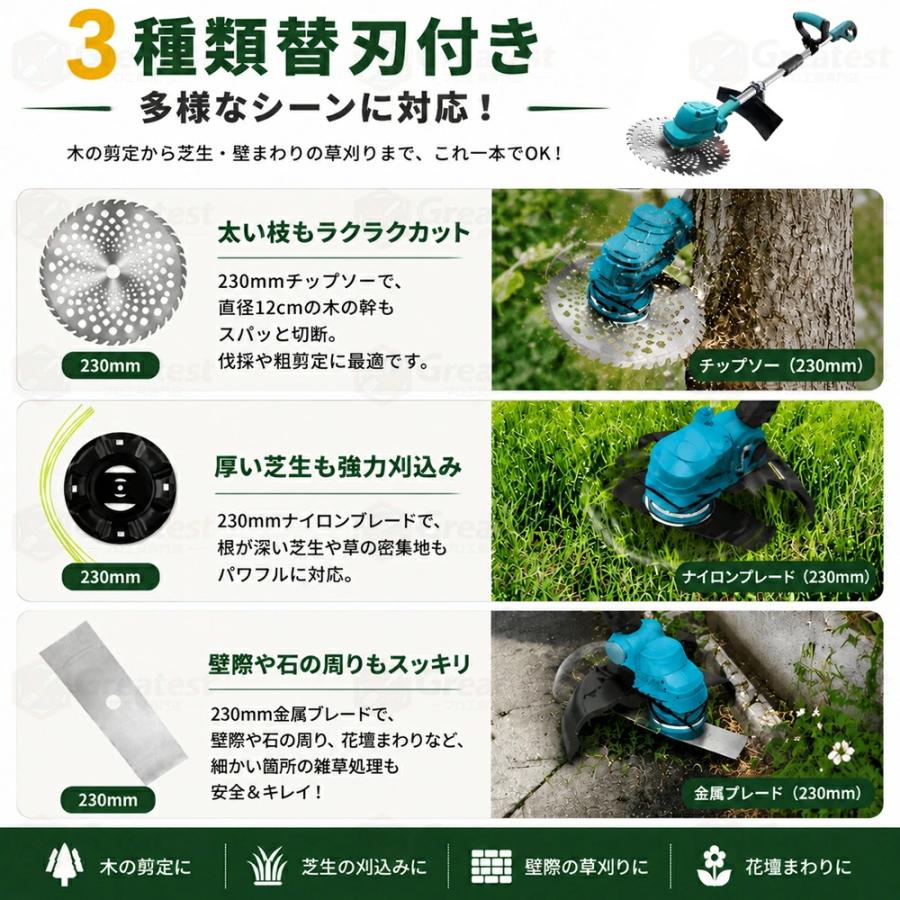 草刈り機 正規品 充電式 電動草刈機 肩掛ベルト 自走式アシスト 21V 9