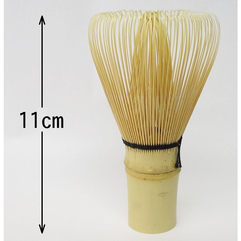 百本立茶筅 （日本製・奈良県）紙箱入 [白竹茶筌] [100本立] : 京都