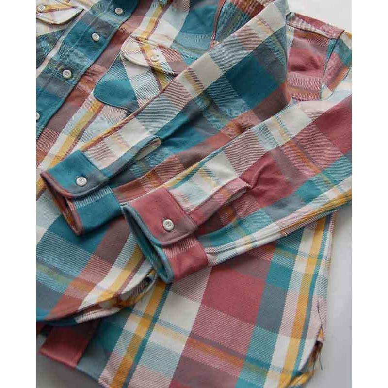 WAREHOUSE ウエアハウス 長袖シャツ 3057 FLANNEL SHIRTS C柄 2013
