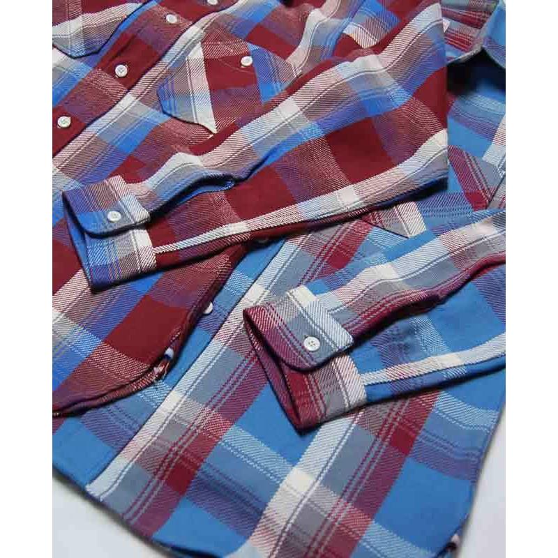 WAREHOUSE ウエアハウス 長袖シャツ 3057 FLANNEL SHIRTS D柄｜takeoff-clothing｜07