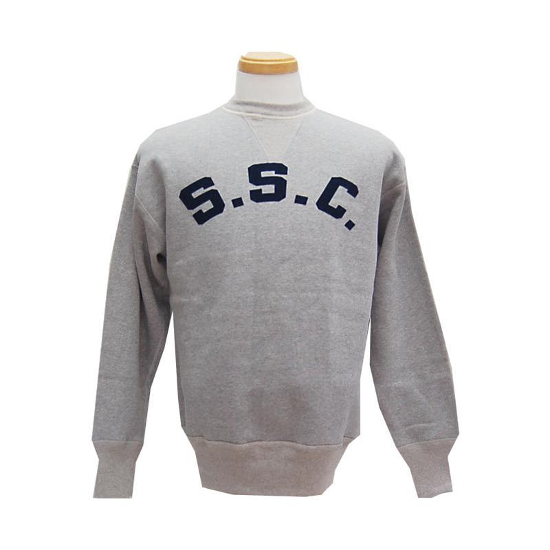 WAREHOUSE ウエアハウス スウェット S.S.C. フロッキープリント : TAKE