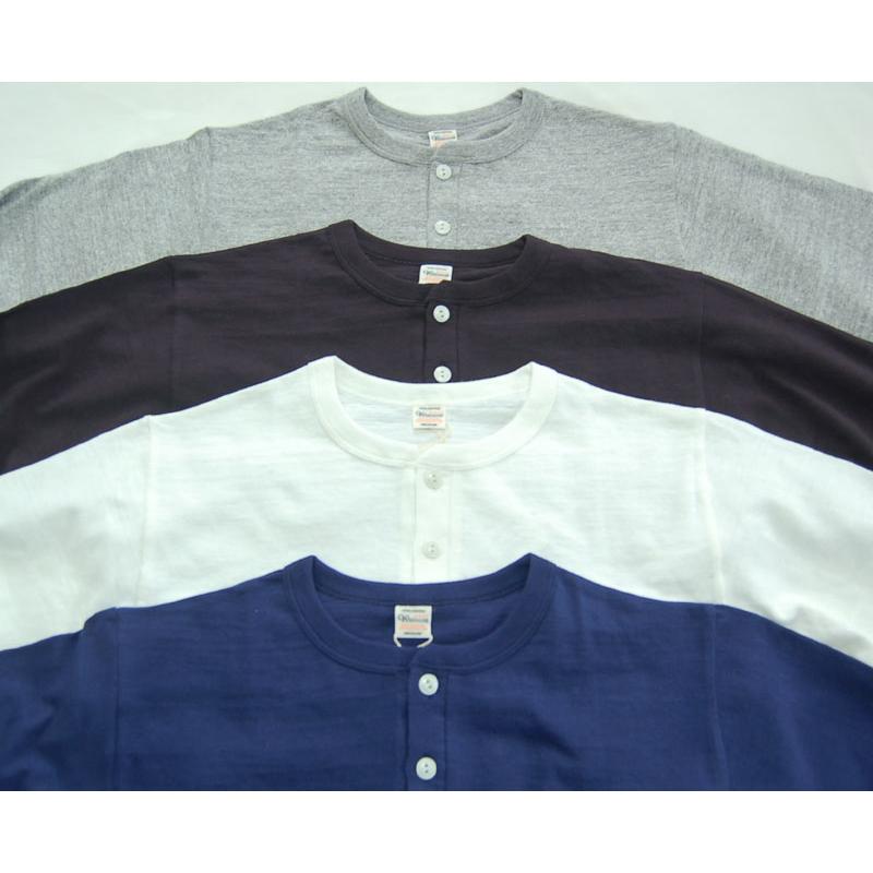 WAREHOUSE ウエアハウス ヘンリーネック 5907ロングスリーブTEE 12