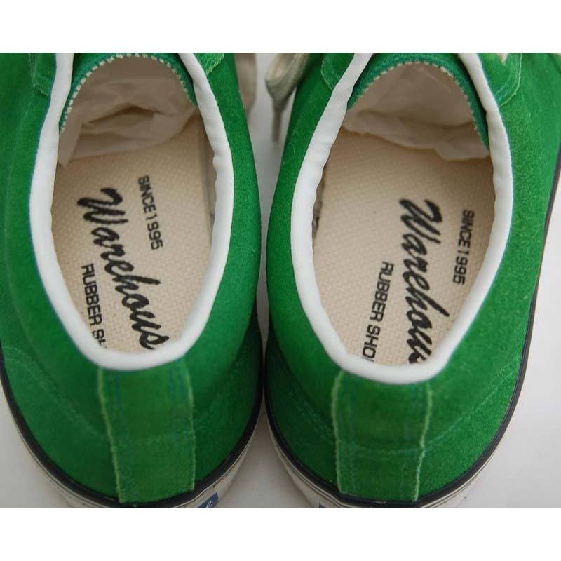 WAREHOUSEウエアハウス 3400　SUEDE SNEAKER（GREEN）｜takeoff-clothing｜10