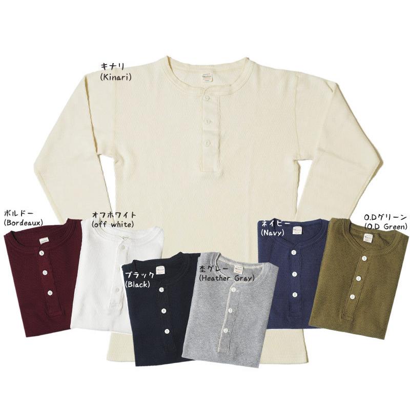 WAREHOUSE ウエアハウス 5904 4本針ヘンリーネック サーマル L/S