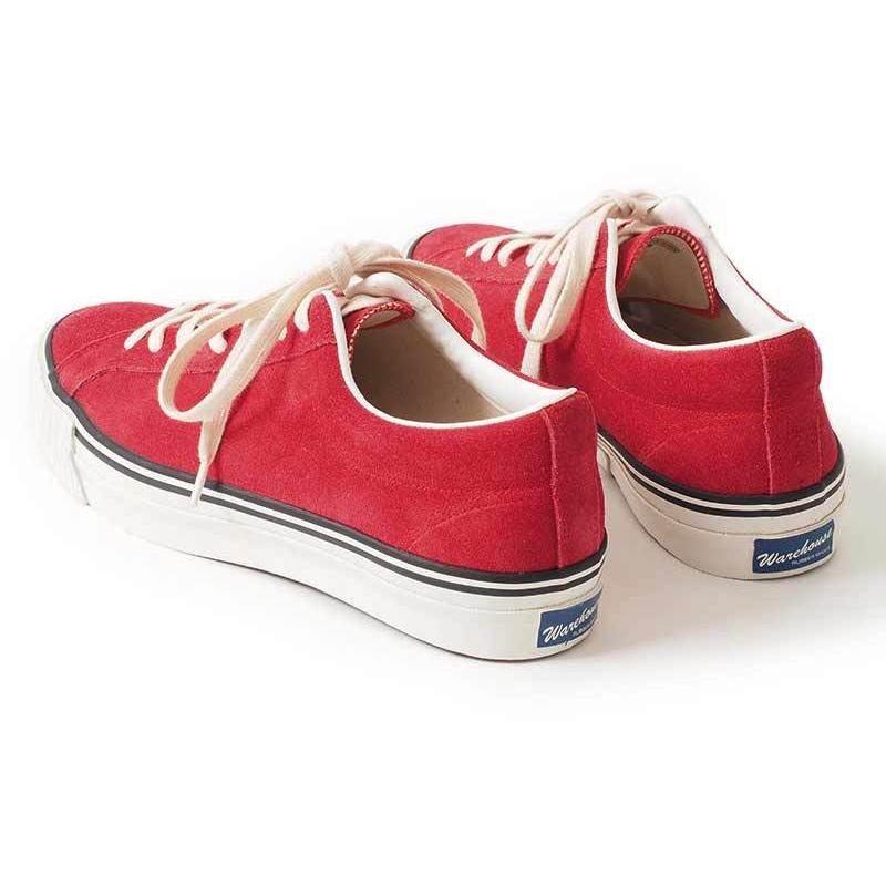 WAREHOUSEウエアハウス スニーカー 3400　SUEDE SNEAKER　（RED）｜takeoff-clothing｜04