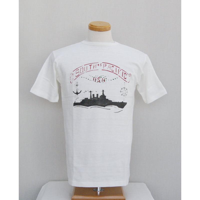 HELLER'S CAFEヘラーズカフェ T-シャツ HC-M17 USN(多色プリント